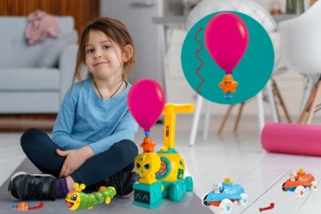 ИГРУШКА ДЛЯ ДЕТЕЙ 3, 4, 5 ЛЕТ НАБОР РАКЕТ ИЗ 24 ЭЛЕМЕНТОВ.