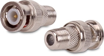 PRZEJŚCIE GNIAZDO F - WTYK BNC GETFORT GF-WBNC 100