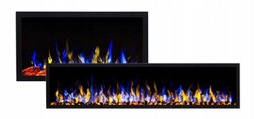 ПРАЙД встроенный настенный электрокамин, 92 см, БЕЗ функции обогрева