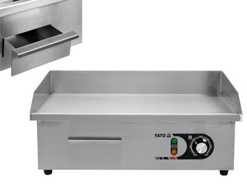 PŁYTA GRILLOWA, GRILL ELEKTRYCZNY 55x35cm YATO