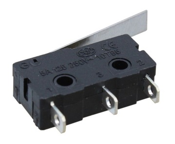ENDSTOP mechaniczny 5A/250V WK611 przedłużony 25mm