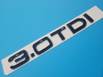 Эмблема 3.0 TDI для Audi Black Glossy