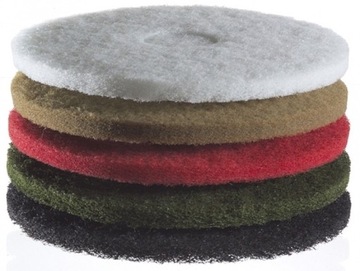 Pad polerujący 400 mm 10 mm ZIELONY