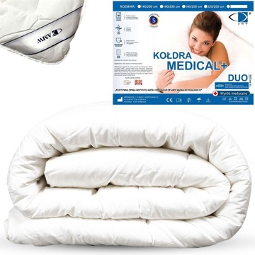 Kołdra Medical Duo 220x200 ciepła ZIMOWA medyczna