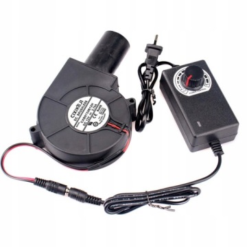 Турбинный вентилятор с регулируемым вращением 12V 230V 97x33 охлаждение
