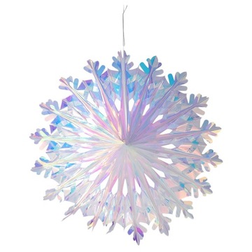 Snowflake Fan Ornament Ceiling Pendant