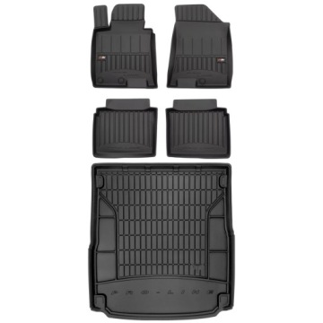 3D gumová sada koberců a rohožek Hyundai i40 2011-2019 Kombi, bez bočních výklenků