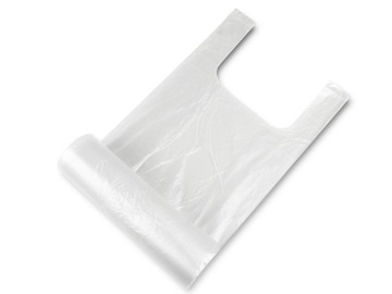 REKLAMÓWKI JEDNORAZOWE ZRYWKI WORKI NA ROLCE HDPE