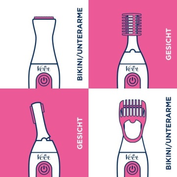 ТРИММЕР ДЛЯ БРОВЕЙ VEET FACIAL BIKINI SENSITIVE PRECISION EXPERT
