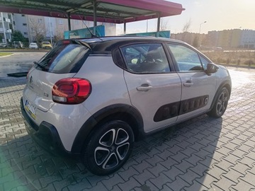 Citroen C3 III Hatchback 1.2 PureTech 82KM 2019 Citroen C3 III 1.2 PureTech SHINE I rej 04.2020 JAK NOWY, zdjęcie 24