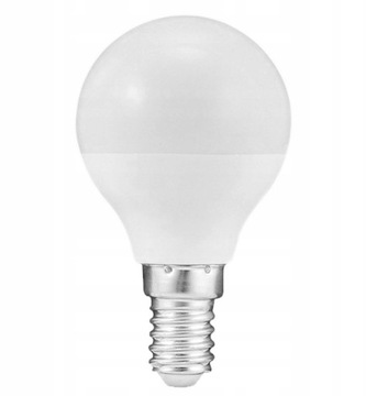 ŻARÓWKA LED GOLF BALL E14 10W 4000K 900LM BARWA BIAŁA NEUTRALNA ECOLIGHT