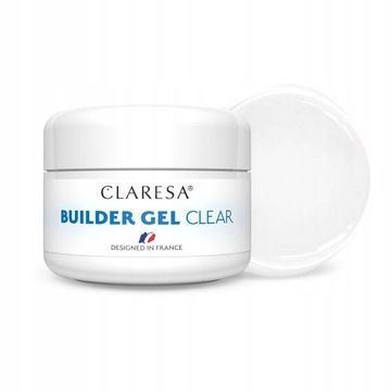 Żel do paznokci CLARESA BUILDER GEL CLEAR 12g