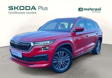 Skoda Kodiaq I SUV Facelifting 2.0 TSI 190KM 2022 Skoda Kodiaq Po serwisie LK 4X4, CANTON, Kamera 360, Matrix, ACC, Wentyl.