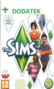 THE SIMS 3 PODSTAWA + DODATEK PL KLUCZ ORIGIN PC