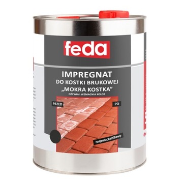 IMPREGNAT MOKRA KOSTKA FEDA 1L rozpuszczalnikowy efekt mokrej kostki