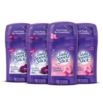 Lady Speed Stick zestaw antyperspirantów w żelu 4x 45g