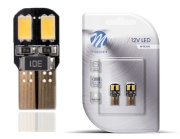 2x OSRAM LED W5W T10 M-TECH 4xLED SMD *****CANBUS