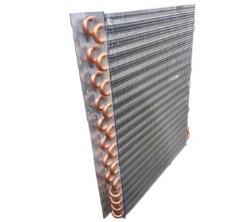 CHŁODNICA KLIMATYZACJI 560/550/45 ROZTAW LAMEL 4 MM MIEDZIANA FULL