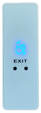 NATYNK PRZYCISK WYJŚCIA OTWARCIA DRZWI FURTKA LED IP68 BEZDOTYK BIAŁY EXIT