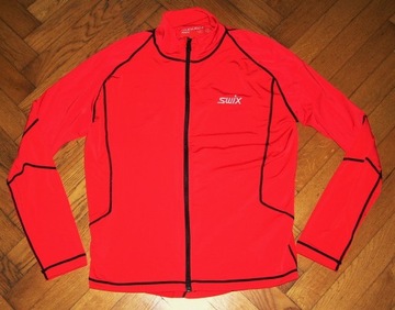 SWIX TEAM bluza biegowa średnio L IDEAŁ