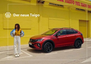 Volkswagen Taigo prospekt model 2023
