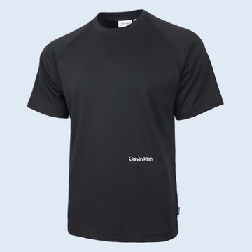 T-shirt Calvin Klein Koszulka męska Bawełna Czarny 100% Bawełna rozmiar M