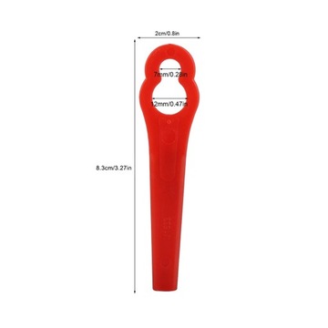 НАБОР ПЛАСТИКОВЫХ ЛЕЗВИЙ ДЛЯ СТРИММЕРОВ EINHELL 8,3 СМ, 100 ШТ.