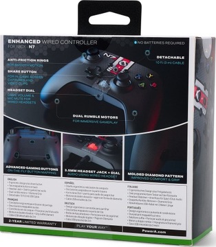 PowerA Pad Xbox One и Series X S Mass Effect N7