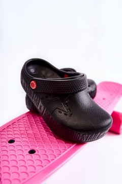 Детские черные сабо Big Star II375001