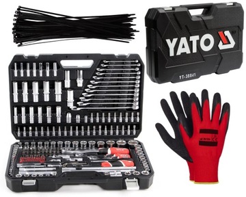 Skrzynka narzędzi 216 kluczy Yato YT-38841 +GRATIS