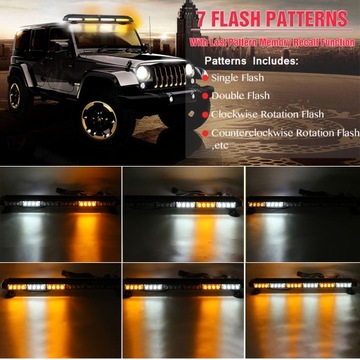 СИГНАЛЬНАЯ ЛАМПА ПЕТУХ 54LED ЛУЧ 12В ЦВЕТА