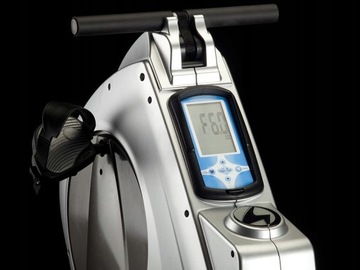 Elektro magnetyczny Wioślarz i Rower poziomy + wyciąg górny 3w1 - do 130 kg