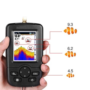 Рыболовный эхолот Эхолот SONAR для лодки-приманки - БЕСПРОВОДНОЙ