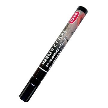 CZARNY marker do renowacji liter nagrobkowych TOMA
