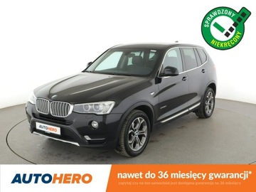 BMW X3 F25 SUV 2.0 20d 190KM 2015 BMW X3 20d Automat xDrive Xline Klimatronik