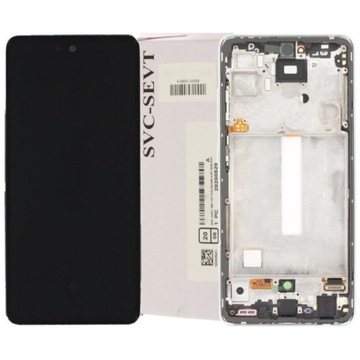 Wyświetlacz LCD Samsung A52 Biały A526B Oryginalny Service Pack