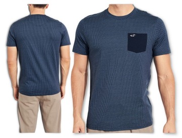 Abercrombie T-shirt Koszulka hollister BLUE S