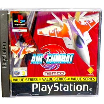 Gra ace AIR COMBAT Sony PlayStation PSX PS1 PS2 PS3 symulator myśliwiec #1