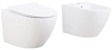 ZESTAW PODWIESZANY SLIM MISKA WC + BIDET
