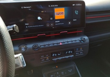 Hyundai Kona I Crossover Facelifting 1.6 T-GDI 198KM 2023 Hyundai Kona Hyundai Kona 1,6 198KM, Salon Polska, N-Line, Gwarancja 2028r., zdjęcie 25