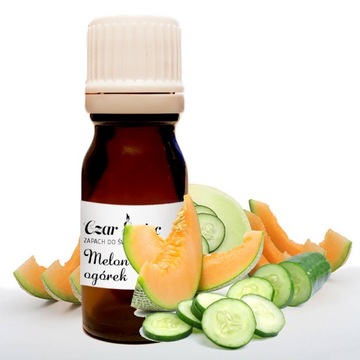 ZAPACH DO ŚWIEC W SZKLE - MELON/OGÓREK (10ml)