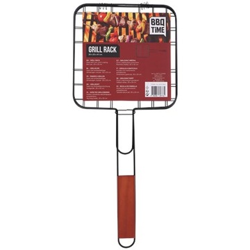 Patelnia grillowa ruszt ognisku BBQ kratka
