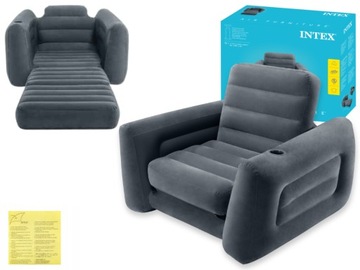 Fotel Dmuchany Jednoosobowy Intex 224x117