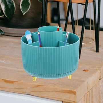 Вращающийся органайзер для макияжа Vanity.