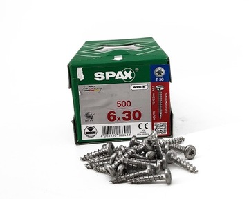 Wkręt Spax uniwersalny 6,0x30, Wirox