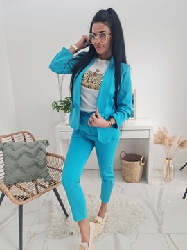 ЖЕНСКИЙ КОМПЛЕКТ STELLA - БИРЮЗОВЫЙ S