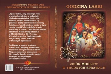 GODZINA ŁASKI piękny modlitewnik modlitwy 194str.