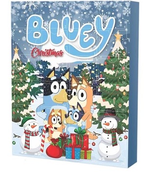 KALENDARZ ADWENTOWY 24SZT BLUEY i BINGO PIĘKNY PREZENT Figurki