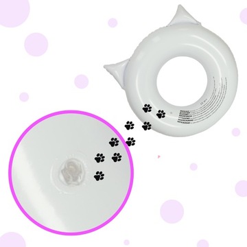 Круг для плавания, детский круг, 80 см, лиса