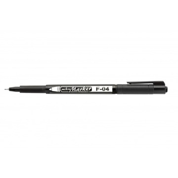 Foliopis Kamet marker do folii czarny 0,4mm F-04